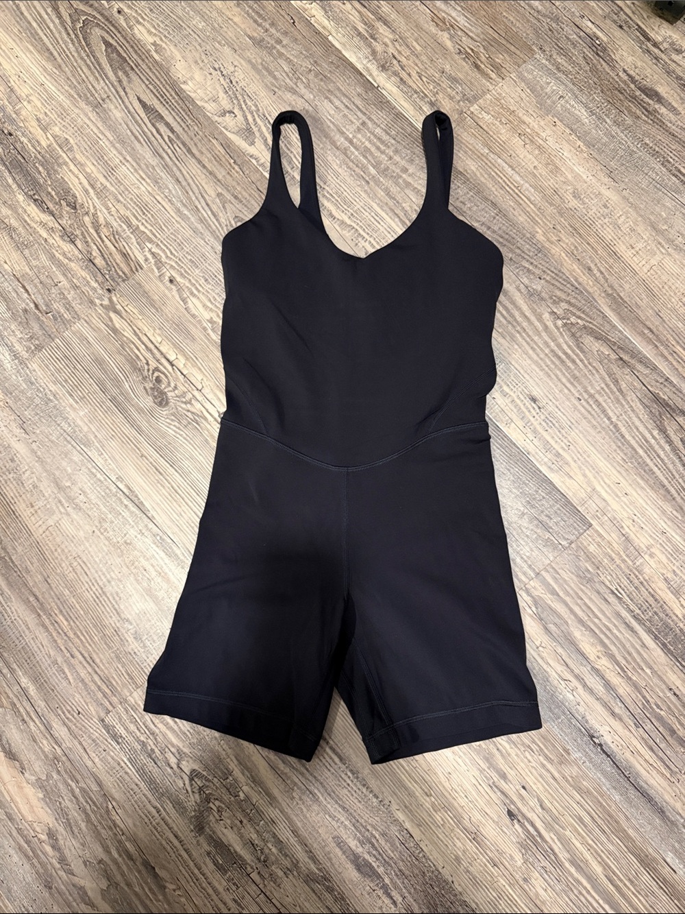 Lululemon Align Bodysuit 6" | Black | Size 6